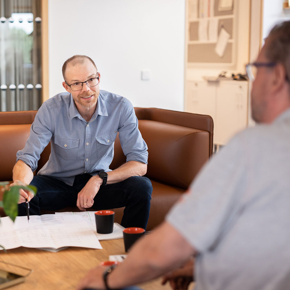 Kollegor som samarbetar